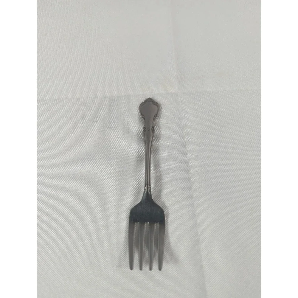 Oneida Toddletime Stainless Fork Infant Baby Youth Glossy Silverware Flatware